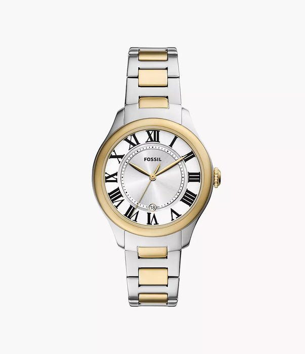 Fossil Gilmore Silver Stainless Steel Women Watch Es5396_1
