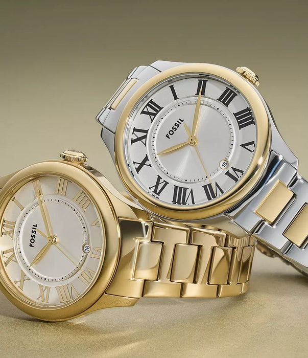 Fossil Gilmore Silver Stainless Steel Women Watch Es5396_6