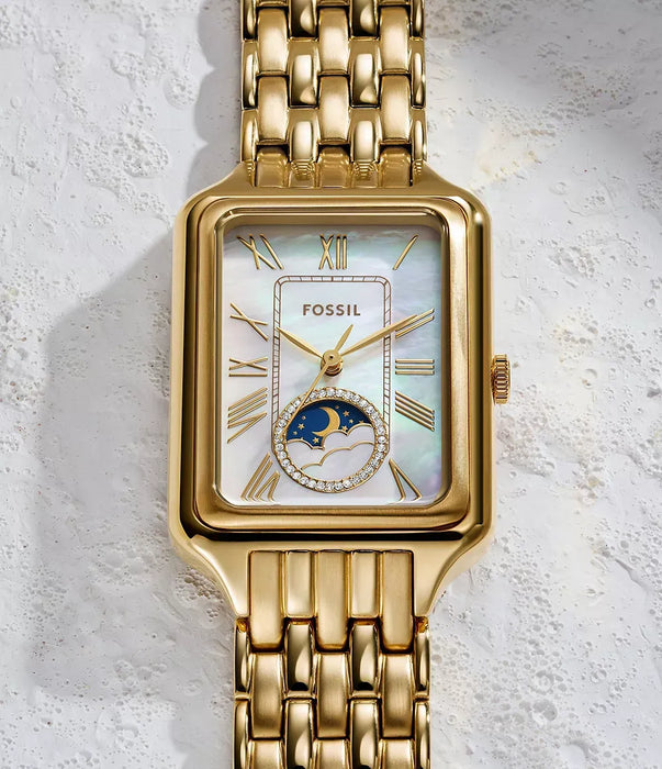 Fossil Raquel Mop Stainless Steel Women Watch Es5398_5