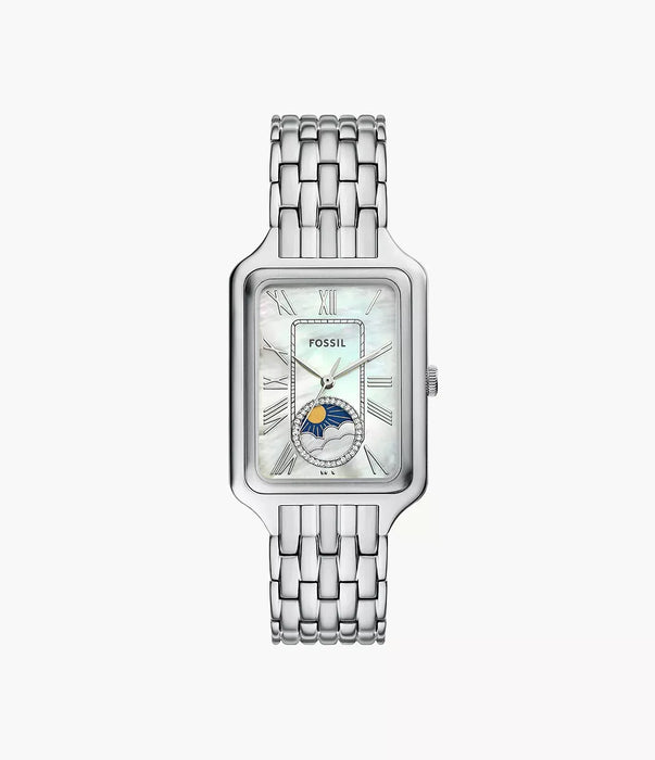 Fossil Raquel Mop Stainless Steel Women Watch Es5400_1