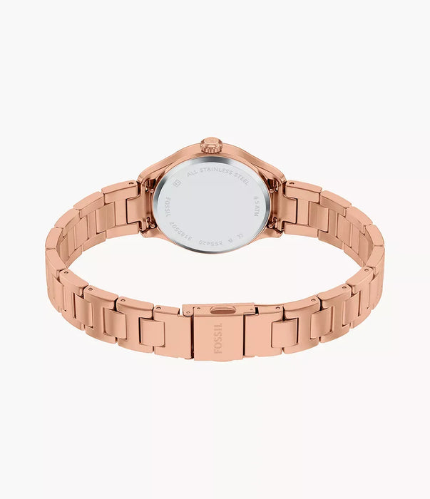 Fossil Gilmore Silver Stainless Steel Women Watch Es5420_6