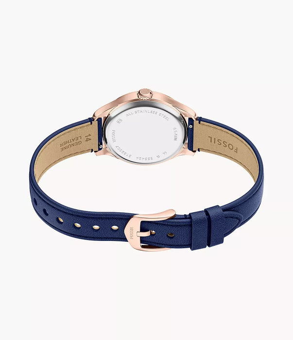 Fossil Gilmore Blue Stainless Steel Women Watch Es5424_6
