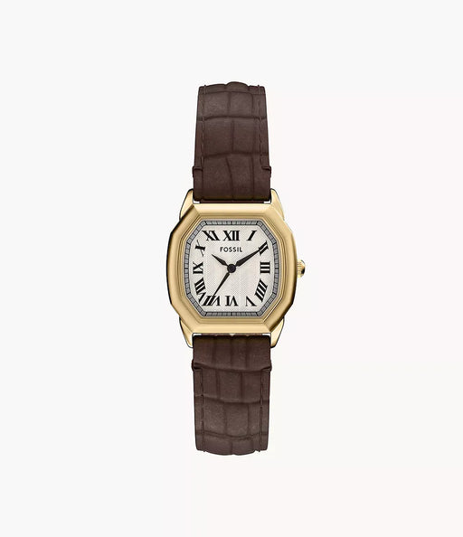 Fossil Harlow Cream Stainless Steel Women Watch Es5426_1
