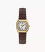 Fossil Harlow Cream Stainless Steel Women Watch Es5426_1