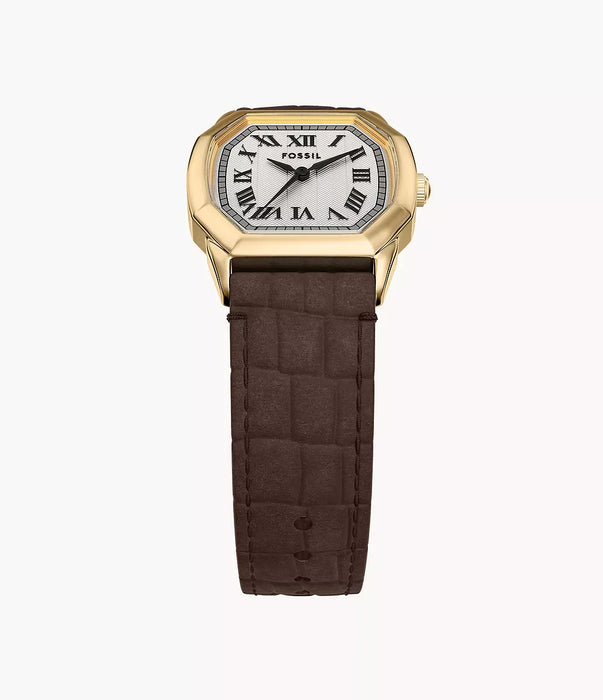Fossil Harlow Cream Stainless Steel Women Watch Es5426_5