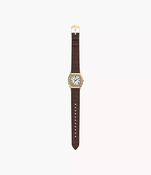 Fossil Harlow Cream Stainless Steel Women Watch Es5426_8
