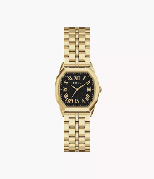 Fossil Harlow Black Stainless Steel Women Watch Es5433_1