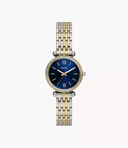 Fossil Carlie Blue Stainless Steel Women Watch Es5438_1