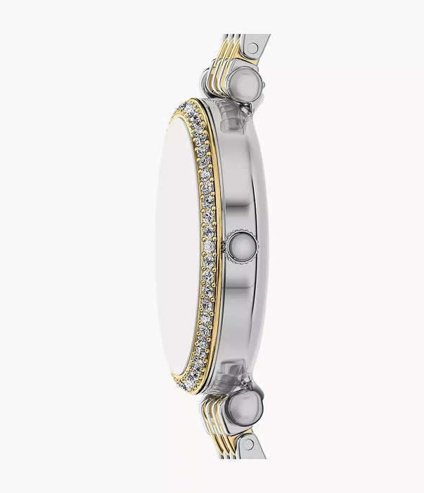 Fossil Carlie Blue Stainless Steel Women Watch Es5438_4