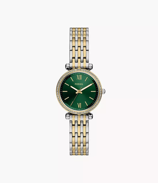 Fossil Carlie Green Stainless Steel Women Watch Es5439_1
