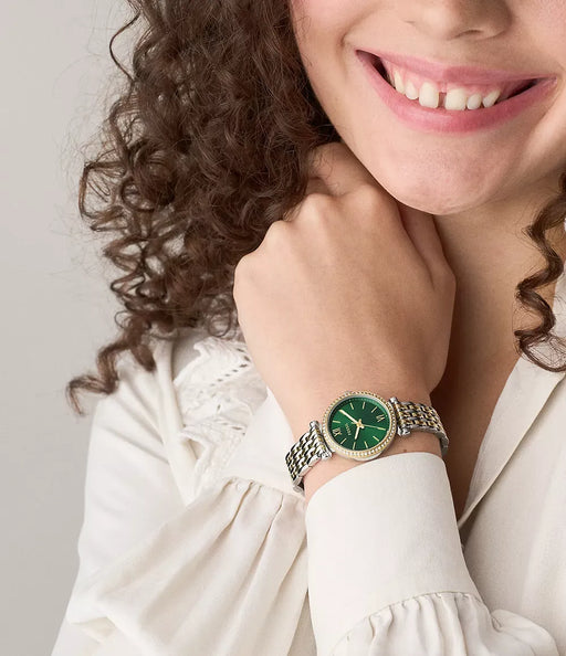 Fossil Carlie Green Stainless Steel Women Watch Es5439_2