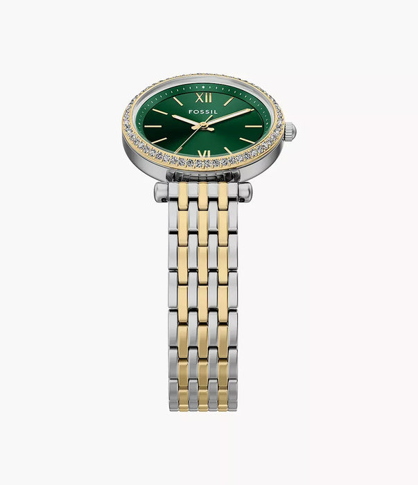 Fossil Carlie Green Stainless Steel Women Watch Es5439_5