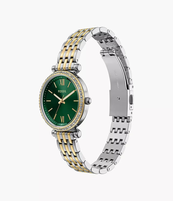 Fossil Carlie Green Stainless Steel Women Watch Es5439_7