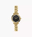 Fossil Carlie Black Stainless Steel Women Watch Es5440_1