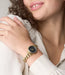 Fossil Carlie Black Stainless Steel Women Watch Es5440_2