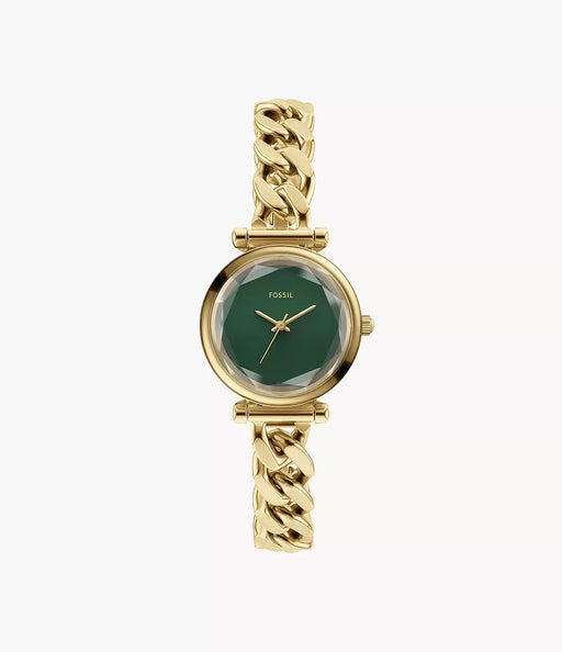 Fossil Carlie Green Stainless Steel Women Watch Es5441_1
