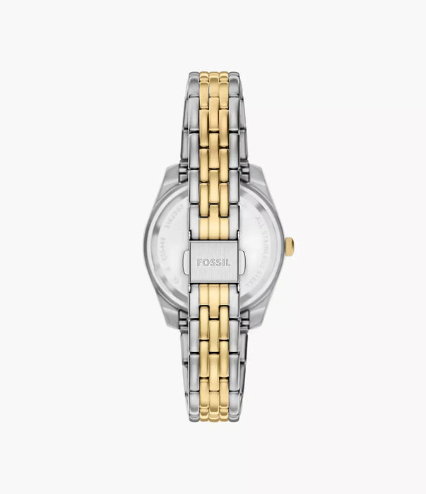 Fossil Scarlette Blue Stainless Steel Women Watch Es5443_3