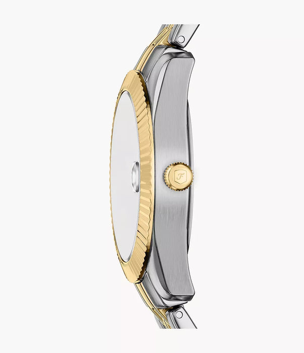 Fossil Scarlette Blue Stainless Steel Women Watch Es5443_4