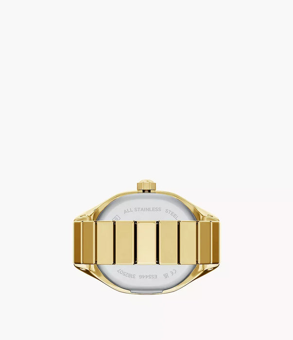 Fossil Harlow Watch Ring Cream Stainless Steel Women Watch Es5446_7