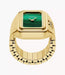 Fossil Raquel Watch Ring Green Stainless Steel Women Watch Es5448_4