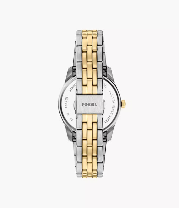 Fossil Scarlette Black Stainless Steel Women Watch Es5458_3