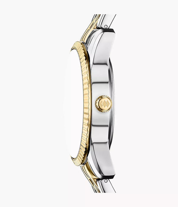 Fossil Scarlette Black Stainless Steel Women Watch Es5458_4
