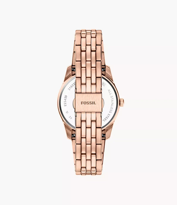 Fossil Scarlette Gray Stainless Steel Women Watch Es5459_3