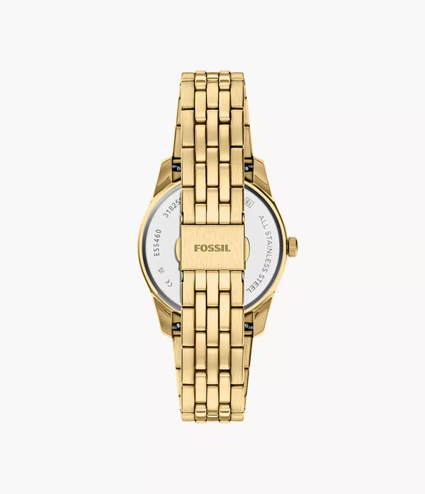 Fossil Scarlette Green Stainless Steel Women Watch Es5460_3