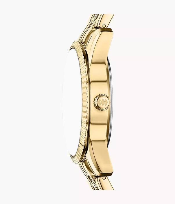 Fossil Scarlette Green Stainless Steel Women Watch Es5460_4