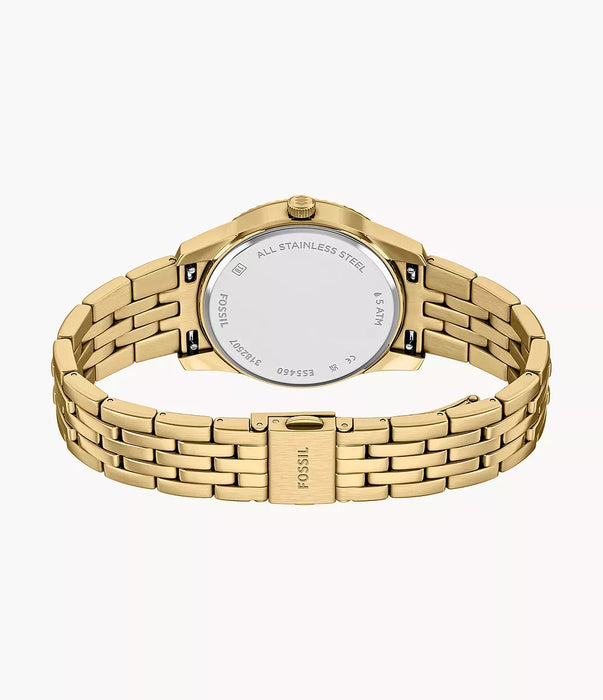 Fossil Scarlette Green Stainless Steel Women Watch Es5460_6