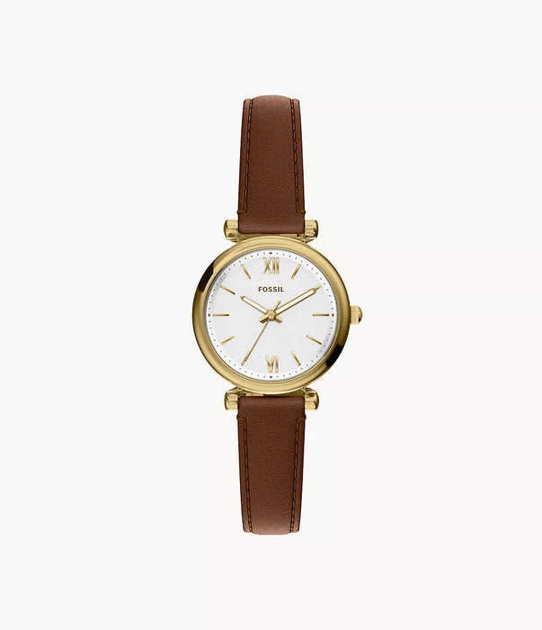 Fossil Carlie White Stainless Steel Women Watch Es5464_1
