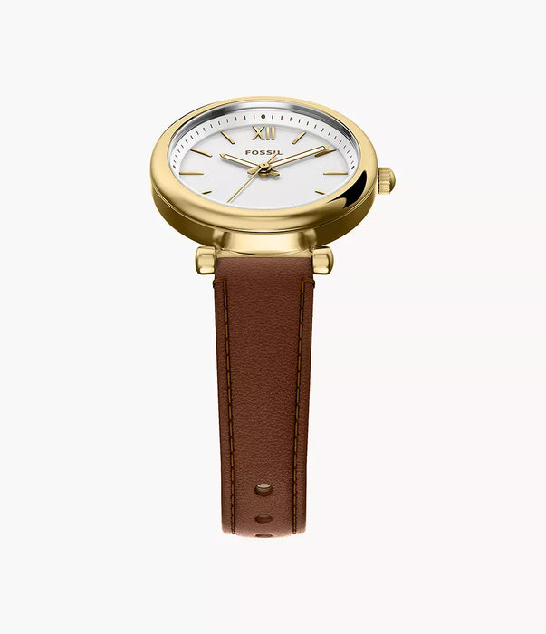 Fossil Carlie White Stainless Steel Women Watch Es5464_5
