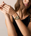 Fossil Carlie Gold Stainless Steel Women Watch Es5465_2