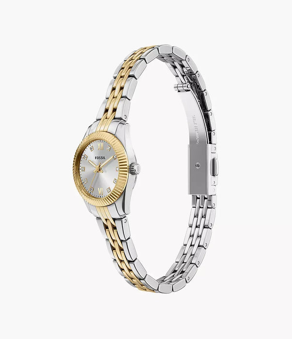 Fossil Scarlette Silver Stainless Steel Women Watch Es5473_8
