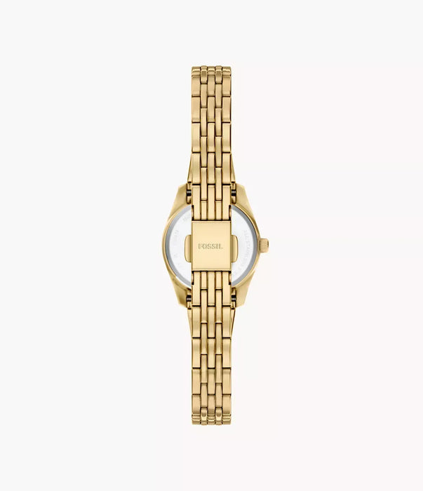 Fossil Scarlette Gold Stainless Steel Women Watch Es5474_3