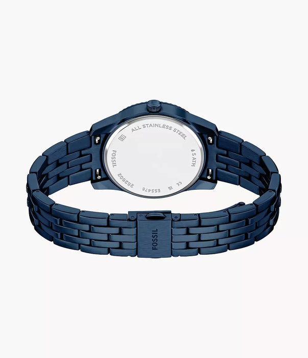 Fossil Scarlette Blue Stainless Steel Women Watch Es5476_7