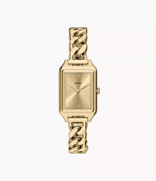 Fossil Raquel Gold Stainless Steel Women Watch Es5478_1