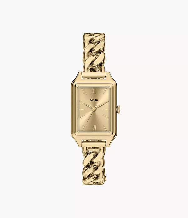 Fossil Raquel Gold Stainless Steel Women Watch Es5478_1