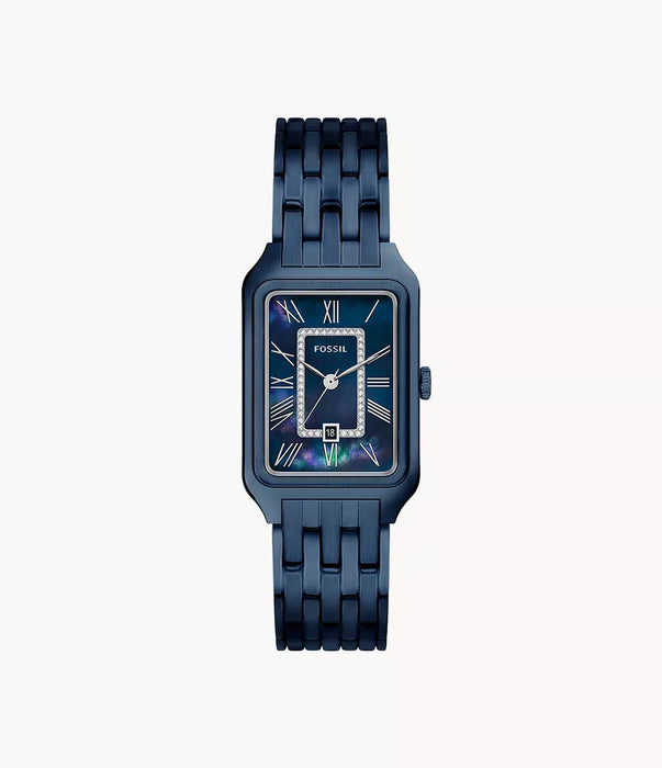 Fossil Raquel Blue Stainless Steel Women Watch Es5479_1