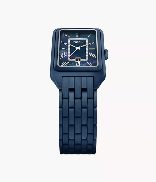 Fossil Raquel Blue Stainless Steel Women Watch Es5479_5