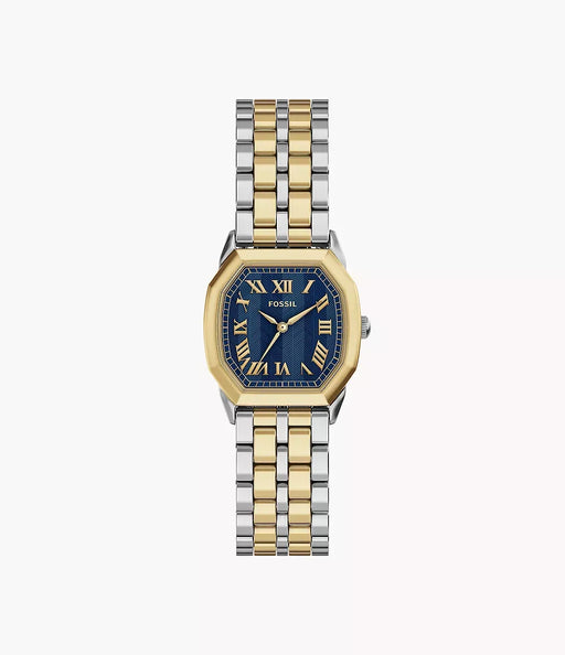 Fossil Harlow Blue Stainless Steel Women Watch Es5480_1