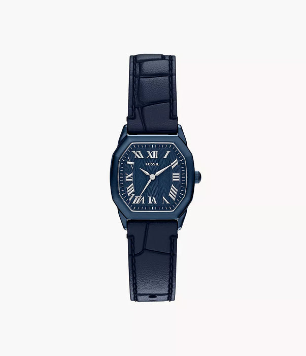 Fossil Harlow Blue Stainless Steel Women Watch Es5481_1
