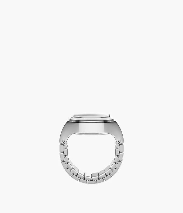 Fossil Harlow Watch Ring Silver Stainless Steel Women Watch Es5482_8
