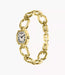 Fossil Harlow Cream Stainless Steel Women Watch Es5483_7