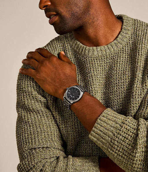 Fossil Not Applicable Black Stainless Steel Men Watch Fs4774_2
