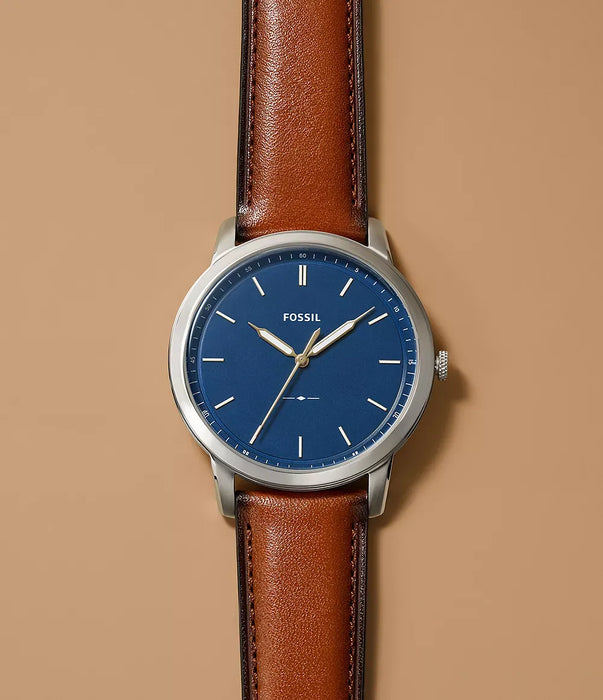 Fossil Core Blue Stainless Steel Men Watch Fs5304_4