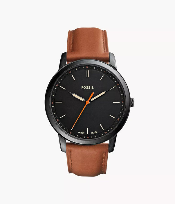 Fossil Core Black Stainless Steel Men Watch Fs5305_1