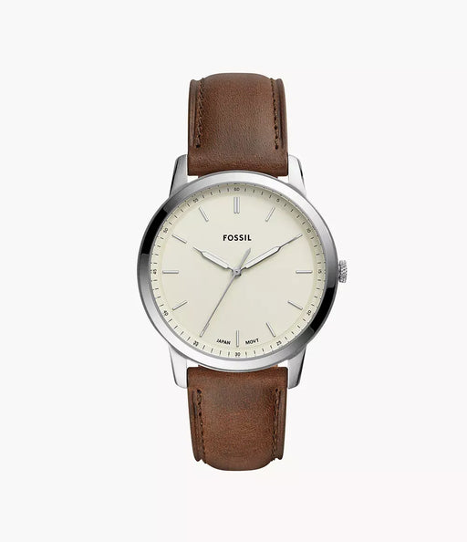 Fossil The Minimalist Cream Stainless Steel Men Watch Fs5439_1