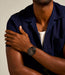 Fossil Amber Crystal Black Stainless Steel Men Watch Fs5551_2