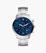 Fossil Classics Blue Stainless Steel Men Watch Fs5792_1